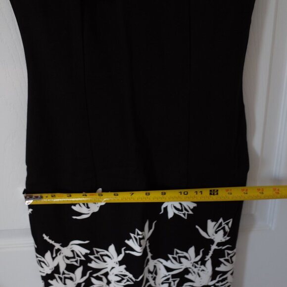 NWT Black and White Floral Dress - Picture 8 of 9